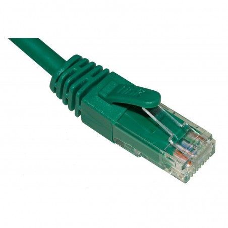 CAVO RETE CATEGORIA 6A NON SCHERMATO UTP AWG24 COLORE VERDE HALOGENFREE MT 0,5