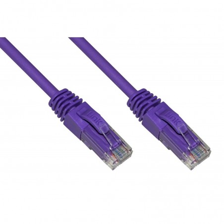 CAVO RETE CATEGORIA 6A NON SCHERMATO UTP AWG24 COLORE VIOLA HALOGENFREE MT 0,5