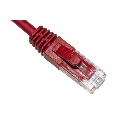 CAVO RETE CATEGORIA 6A NON SCHERMATO UTP AWG24 COLORE ROSSO HALOGENFREE MT 1