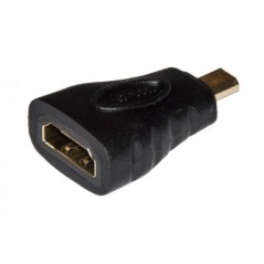 ADATTATORE HDMI FEMMINA A MICRO D HDMI MASCHIO