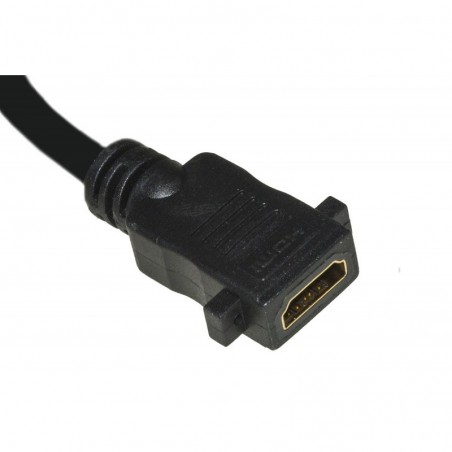 CAVO HDMI MASCHIO/FEMMINA DA PANNELLO CM 15