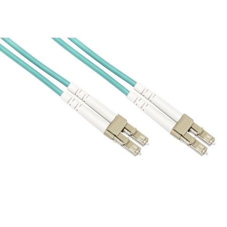 CAVO FIBRA OTTICA LC A LC MULTIMODE DUPLEX OM3 50/125 MT.5