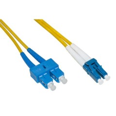 CAVO FIBRA OTTICA LC A SC SINGLEMODE DUPLEX 9/125 MT.20