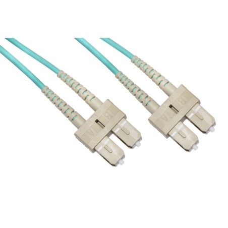 CAVO FIBRA OTTICA SC A SC MULTIMODE DUPLEX OM3 50/125MT.15