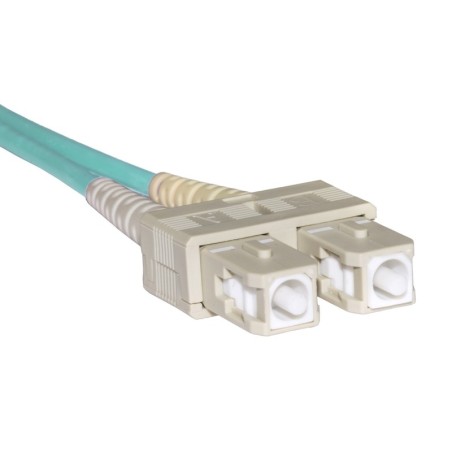 CAVO FIBRA OTTICA SC A SC MULTIMODE DUPLEX OM3 50/125MT.15