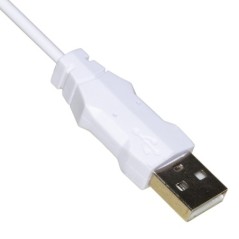 TASTIERA ITALIANA 105 TASTI COLORE BIANCO CONNETTORE USB