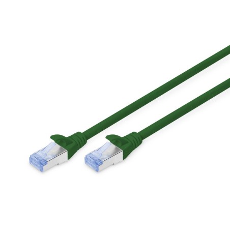 CAVO RETE CAT 5E SCHERMATO SF/UTP COLORE VERDE MT 20 DIGITUS