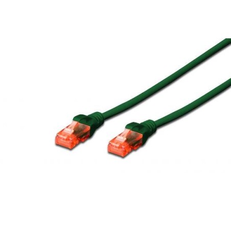 CAVO RETE UTP CAT 6 NON SCHERMATO MT 2 VERDE