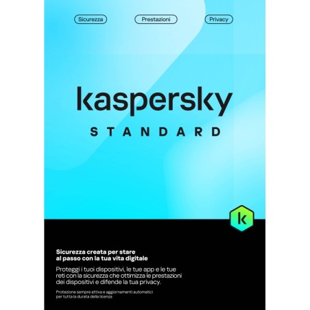 KASPERSKY STANDARD 5 DISPOSITIVI 1 ANNO SLIM SIERRA BS IT