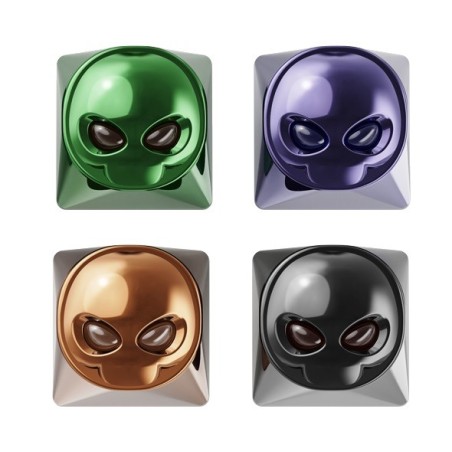 SET 4 TASTI 3D ALIEN