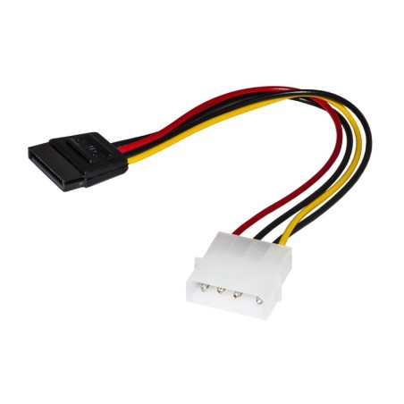 CAVO ADATTATORE ALIMENTAZIONE SATA 15 POLI - MOLEX 4 POLI CM.0.15