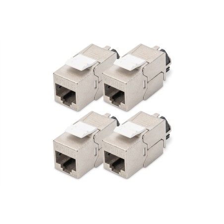 MODULO KEYSTONE CAT 6A, SCHERMATO CON SUPPORTO DEI CAVI INTELLIGENTE - 4 PEZZI