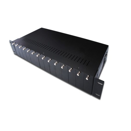 CHASSIS 19" PER 14 MEDIA CONVERTER ALIMENTATO DIGITUS