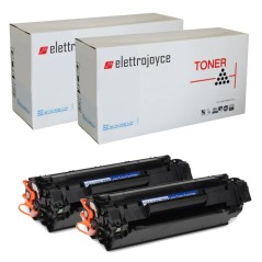 KIT 2 TONER COMPATIBILI CE505A HP P2055 P2055d P2055dn P2035 P2050