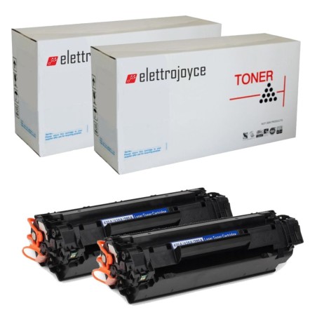 KIT 2 TONER COMPATIBILI CE505A HP P2055 P2055d P2055dn P2035 P2050