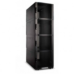 ARMADIO RACK 19" 42U CON 4 COMPARTIMENTI 1992(A) X 1070(P) X 600(L) NERO PORTE TRAFORATE