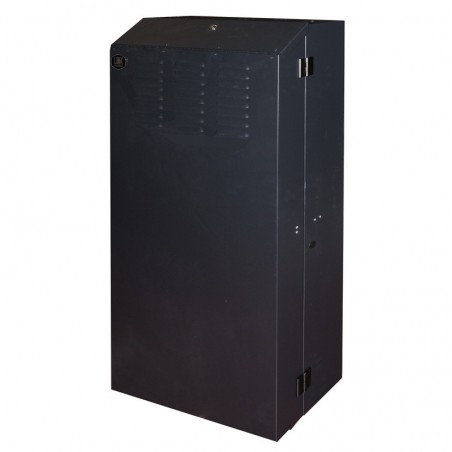 ARMADIO RACK 19" DA MURO VERTICALE 5U MISURE MM 650X1082X248 COLORE NERO PER SERVER PROFONDI FINO A 92 CM, CON MONTANTI 