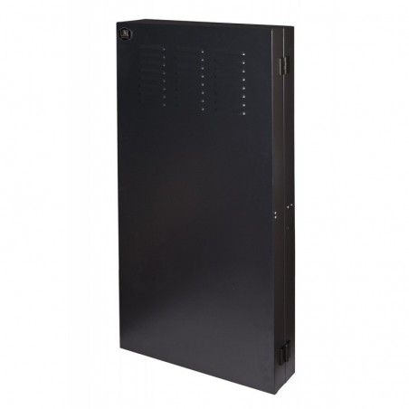 ARMADIO RACK DA MURO VERTICALE 2U 650X1082X115  COLORE NERO PER SERVER PROFONDI FINO A 92 CM